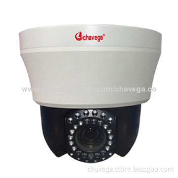 ONVIF 720P 1/2.8-inch 10x Optical Zoom Mini High-speed Outdoor Wi-Fi IP Dome Camera